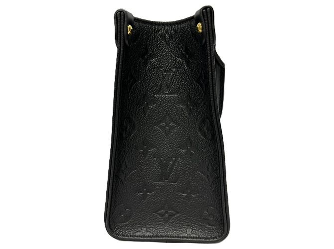 Borsa Louis Vuitton OnTheGo PM Monogram Empreinte Nero - vista 4