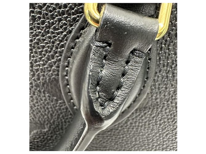 Borsa Louis Vuitton OnTheGo PM Monogram Empreinte Nero - vista 8