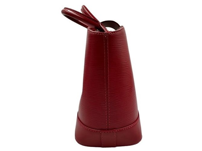 Borsa Louis Vuitton Epi Mirabeau PM Rosso - vista 3