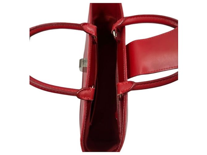 Borsa Louis Vuitton Epi Mirabeau PM Rosso - vista 7