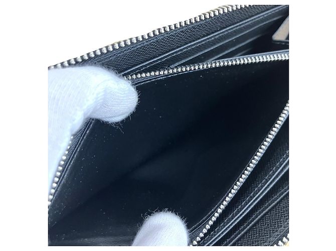 Portefeuille Zippy Louis Vuitton Epi Noir - vue 8