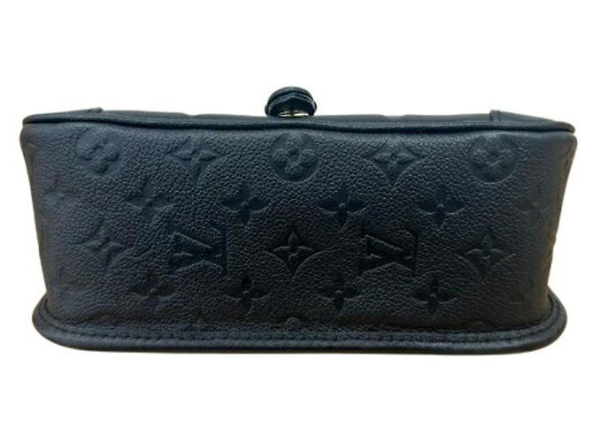 Bolsa de Ombro Louis Vuitton Monogram Empreinte Diane Preto - vista 6