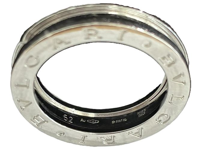 Bulgari Anello a Fascia Bvlgari 750 B.zero D'oro - vista 5