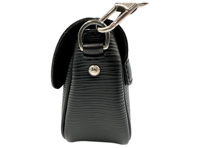 Louis Vuitton Epi Pochette Montaigne in Noir Nero - vista 4