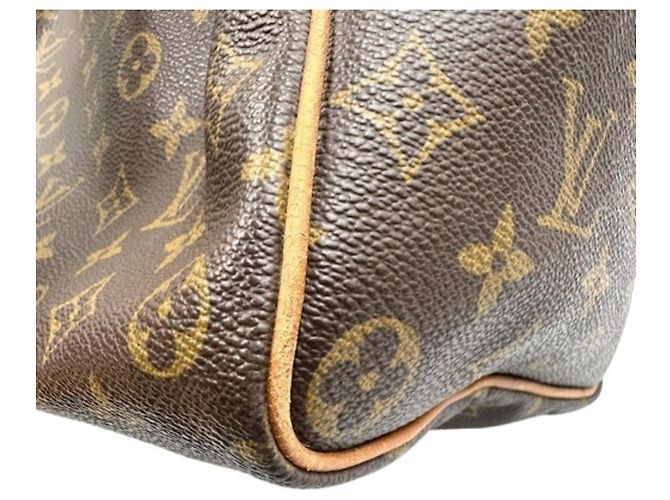 Borsa a mano Louis Vuitton Speedy 35 Boston Marrone - vista 8