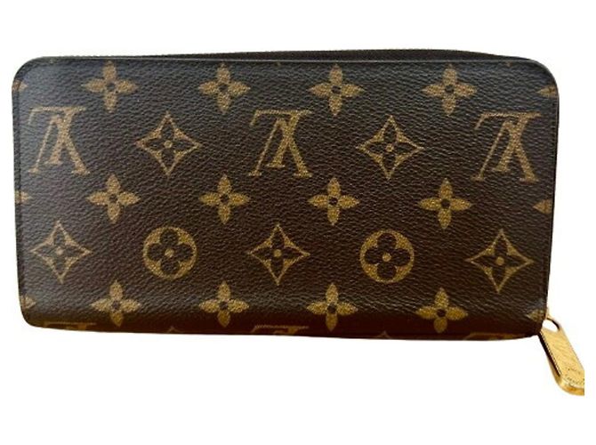 Portafoglio Zippy Monogram Louis Vuitton Marrone - vista 2