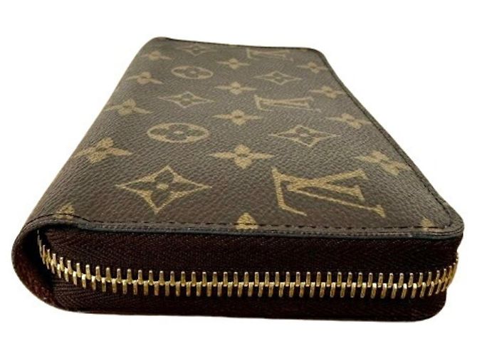 Portafoglio Zippy Monogram Louis Vuitton Marrone - vista 3