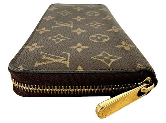 Portafoglio Zippy Monogram Louis Vuitton Marrone - vista 4