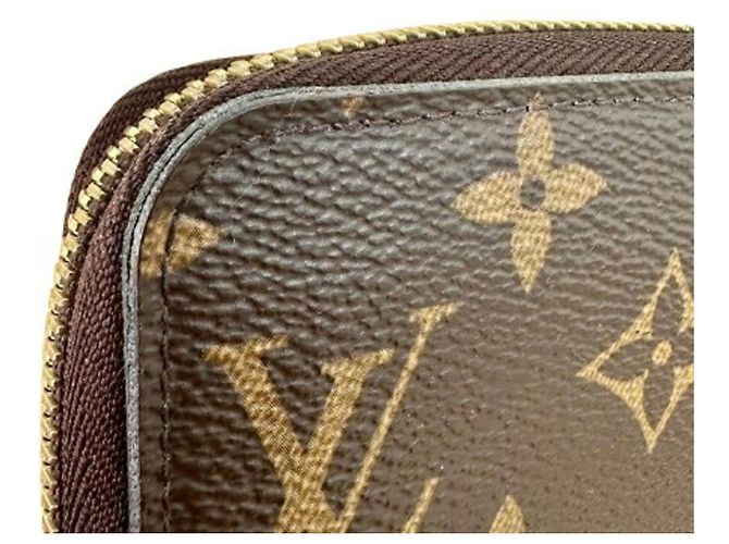 Portafoglio Zippy Monogram Louis Vuitton Marrone - vista 8
