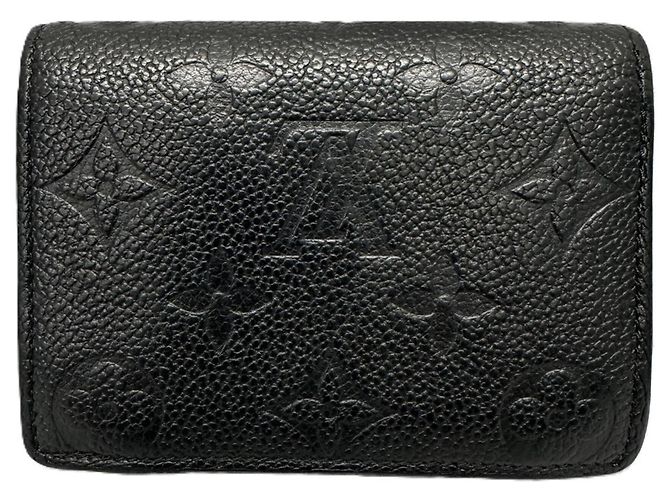 Portamonete Louis Vuitton Monogram Empreinte Nero - vista 2