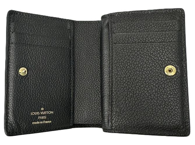 Portamonete Louis Vuitton Monogram Empreinte Nero - vista 3