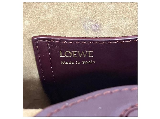 Borsa a secchiello Loewe Pebble Mini - Dark Brown Marrone scuro - vista 9