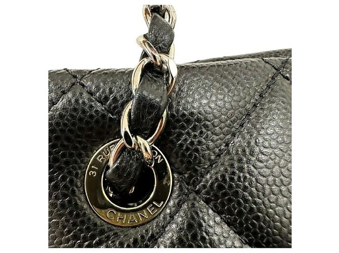 Borsa Tote con catena Chanel Matelassé Nero - vista 8