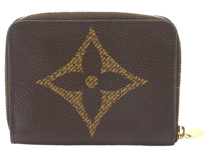 Monedero Zippy Monogram Giant Louis Vuitton Castaño Monograma - vista 2