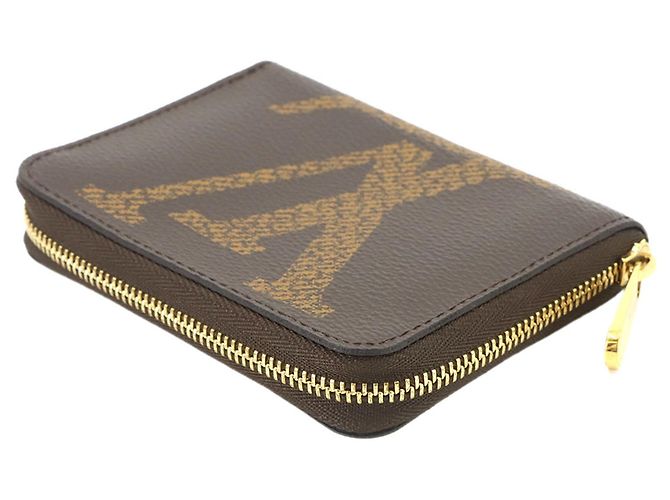 Monedero Zippy Monogram Giant Louis Vuitton Castaño Monograma - vista 4