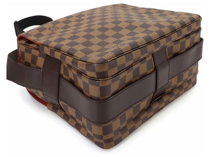 Borsa a tracolla Louis Vuitton Damier Naviglio Marrone Damier ebene - vista 4