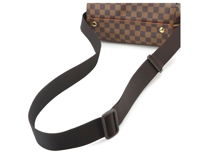 Borsa a tracolla Louis Vuitton Damier Naviglio Marrone Damier ebene - vista 5