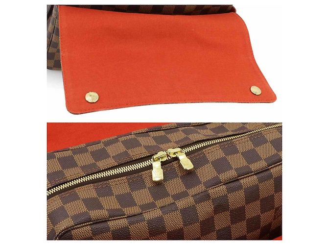 Borsa a tracolla Louis Vuitton Damier Naviglio Marrone Damier ebene - vista 8