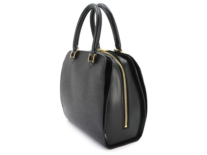 Borsa Louis Vuitton Epi Pont Neuf Nero - vista 3