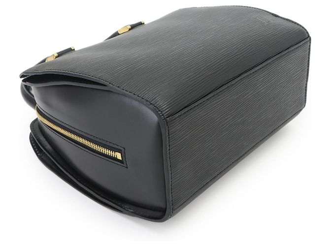 Borsa Louis Vuitton Epi Pont Neuf Nero - vista 4