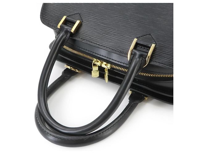 Borsa Louis Vuitton Epi Pont Neuf Nero - vista 5
