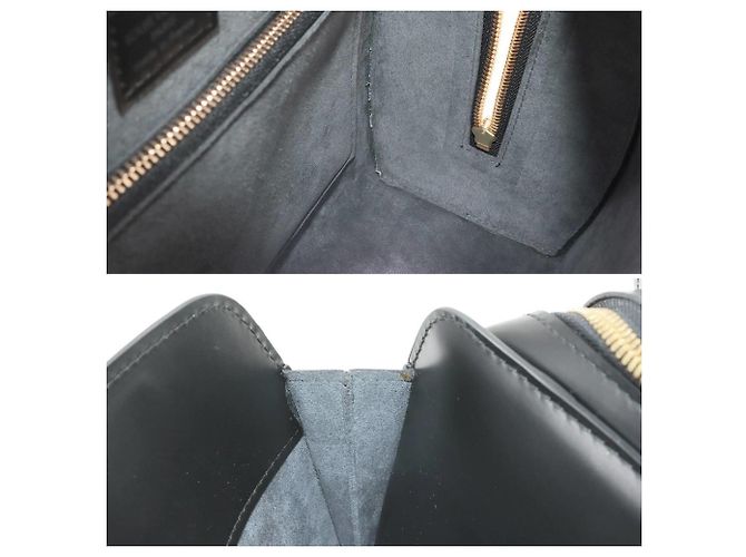 Borsa Louis Vuitton Epi Pont Neuf Nero - vista 8