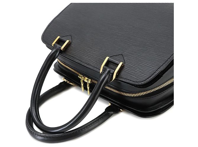 Borsa Louis Vuitton Epi Pont Neuf Nero - vista 5
