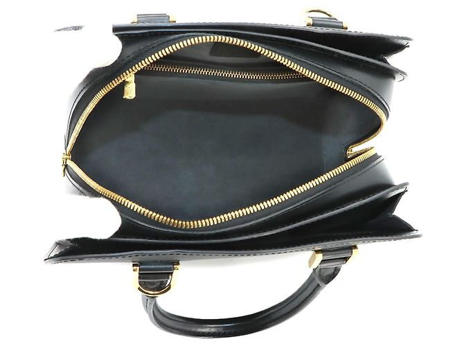 Borsa Louis Vuitton Epi Pont Neuf Nero - vista 6