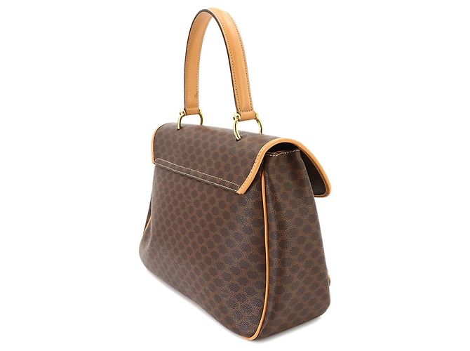 Céline Celine Macadam Handtasche Braun - Ansicht 3