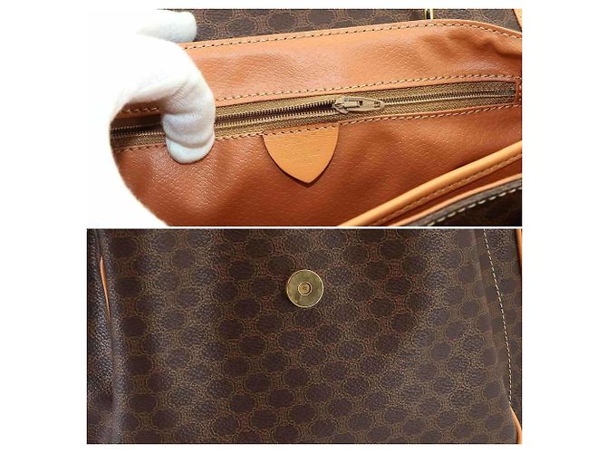 Céline Celine Macadam Handtasche Braun - Ansicht 7