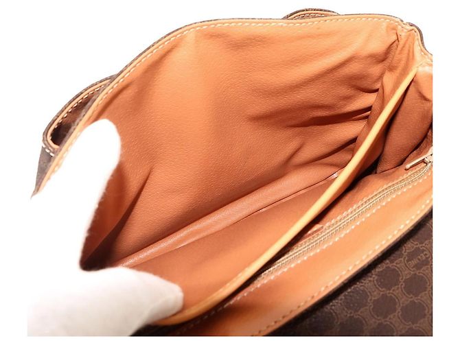 Céline Celine Macadam Handtasche Braun - Ansicht 9