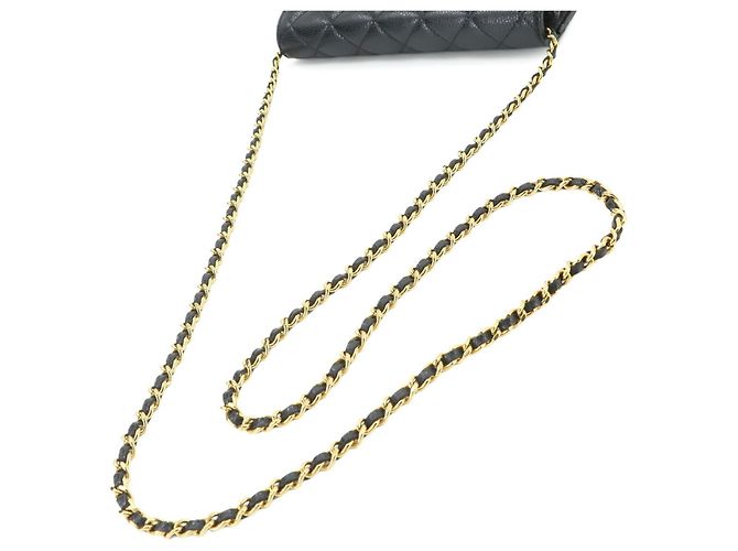 Chanel Matelassé Classic Chain Wallet Schwarz - Ansicht 6