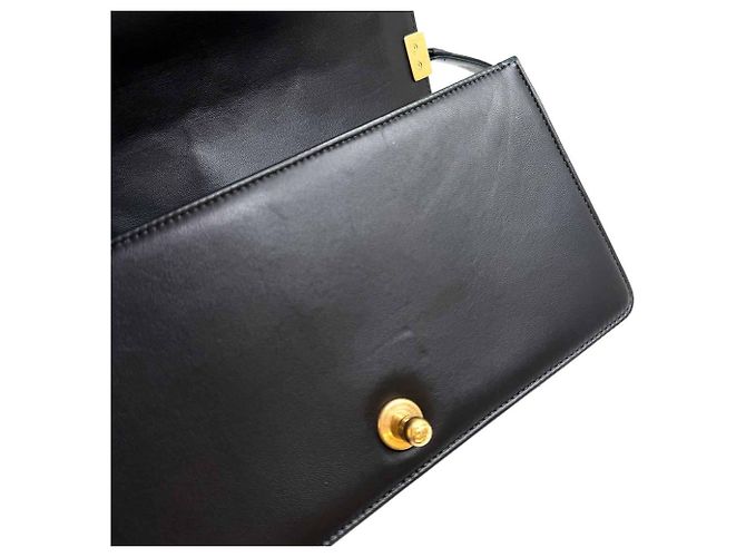 Borsa a tracolla Chanel Boy Chain Nero - vista 9
