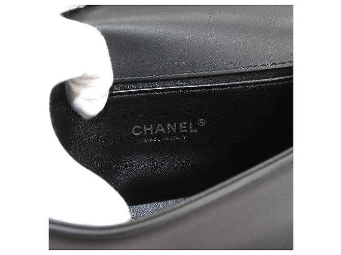 Chanel Boy Small Chain Schultertasche Schwarz - Ansicht 8