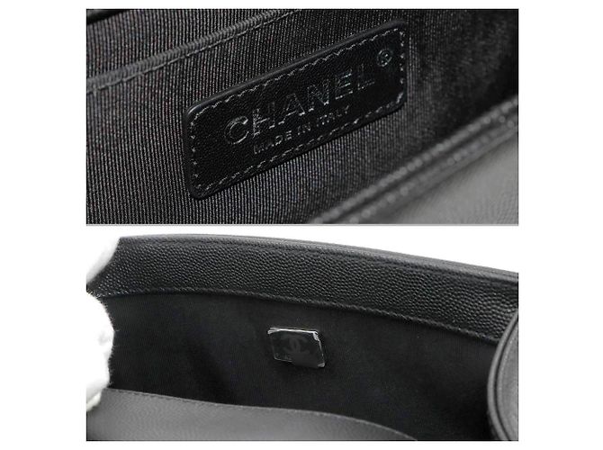 Chanel Boy Small Chain Schultertasche Schwarz - Ansicht 8
