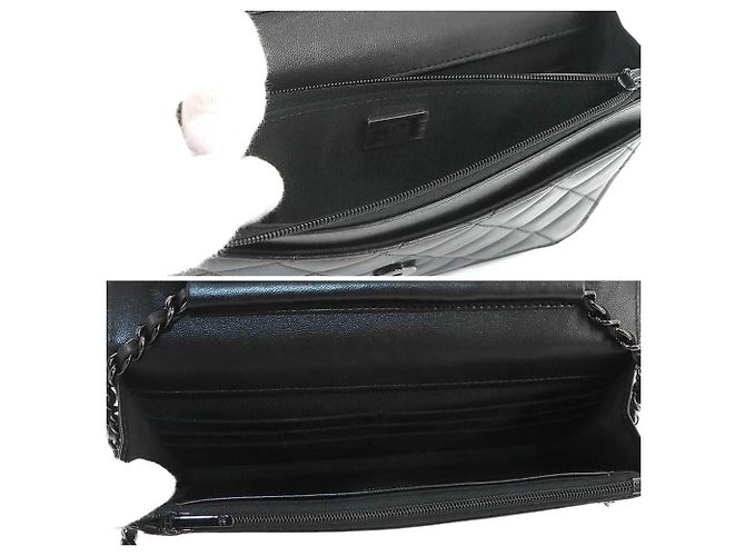 Chanel Matelassé Classic Chain Wallet Schwarz - Ansicht 7