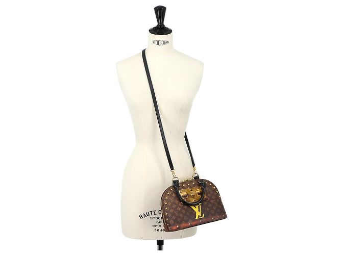 Borsa a mano Louis Vuitton Alma BB Monogram - vista 10