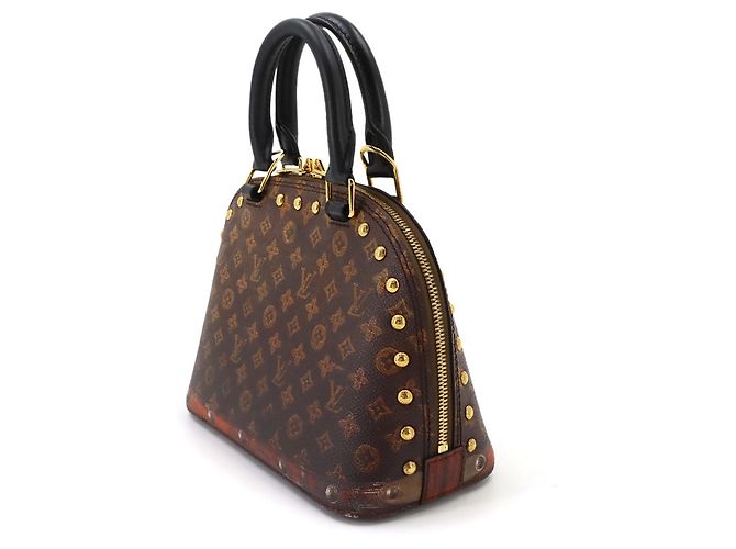 Borsa a mano Louis Vuitton Alma BB Monogram - vista 3