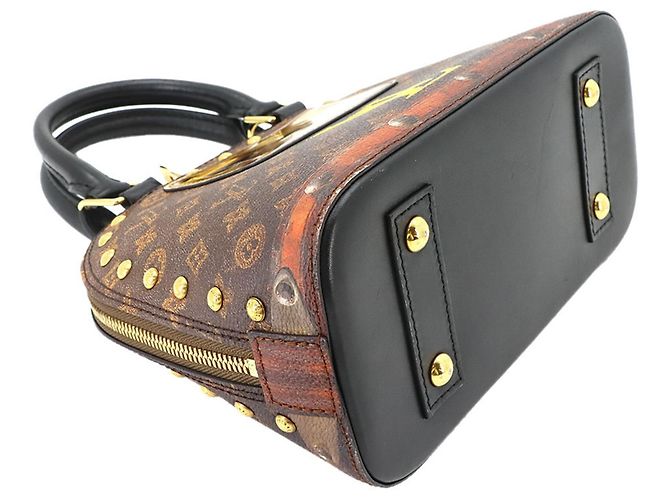 Borsa a mano Louis Vuitton Alma BB Monogram - vista 4