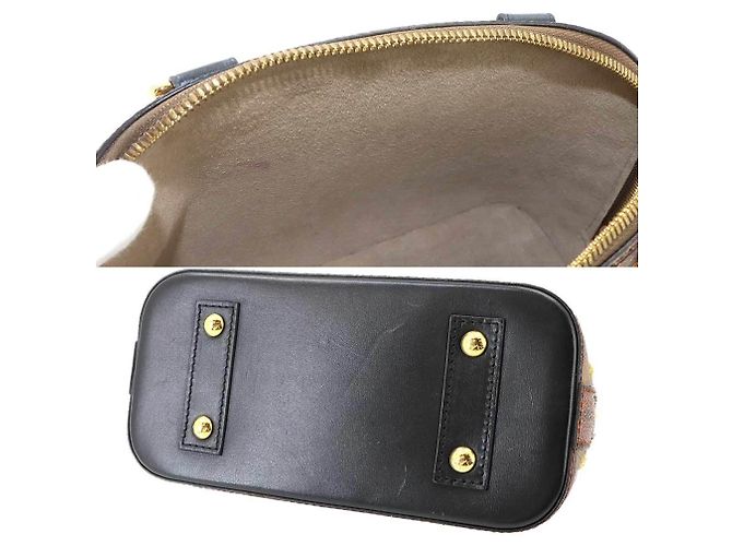 Borsa a mano Louis Vuitton Alma BB Monogram - vista 8