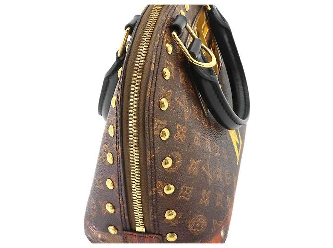 Borsa a mano Louis Vuitton Alma BB Monogram - vista 9