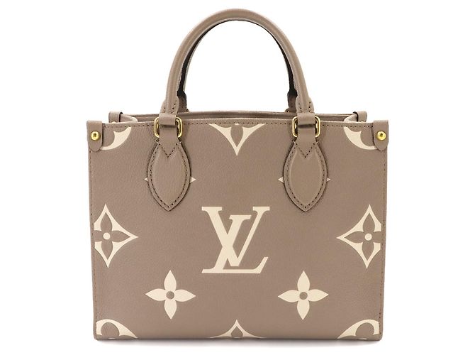 Louis Vuitton Onthego PM Bicolor Tote Grau - Ansicht 2