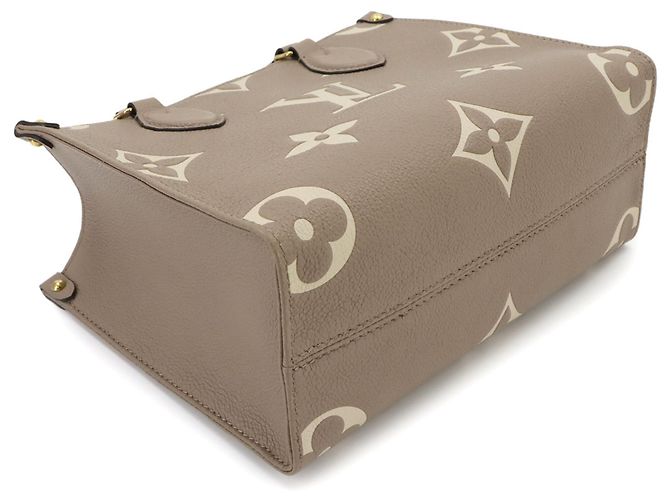 Louis Vuitton Onthego PM Bicolor Tote Grau - Ansicht 4