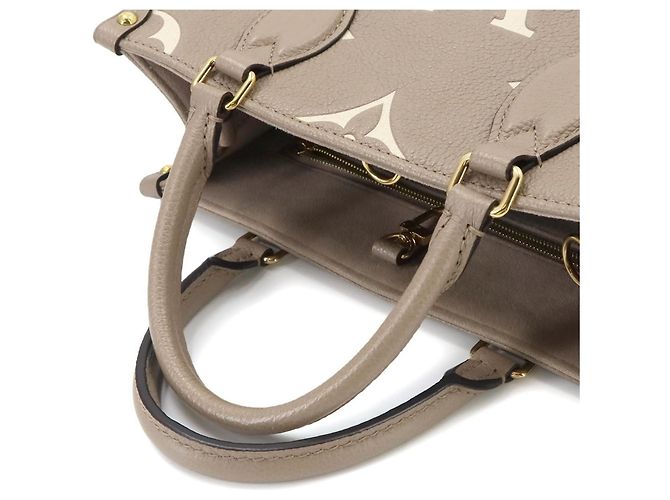 Louis Vuitton Onthego PM Bicolor Tote Grau - Ansicht 5