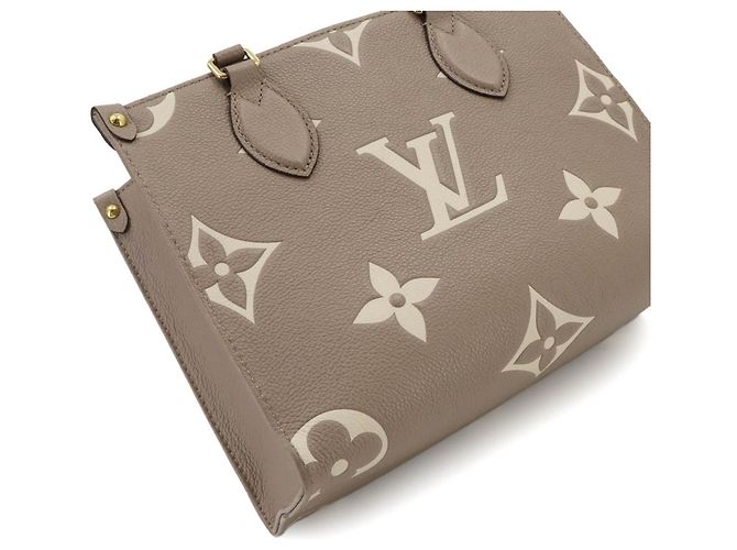 Louis Vuitton Onthego PM Bicolor Tote Grau - Ansicht 9