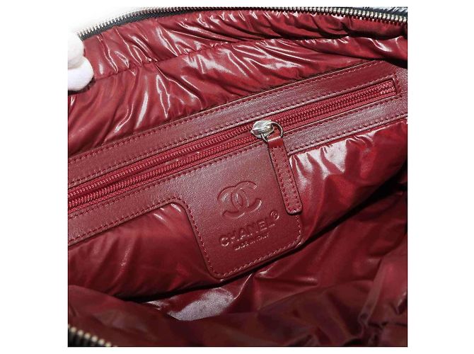Borsa a spalla media Chanel Coco Cocoon Nero - vista 7