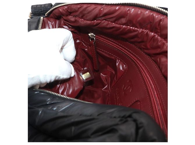 Borsa a spalla media Chanel Coco Cocoon Nero - vista 8