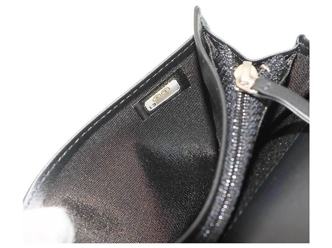 Chanel Bicolore Bi-Fold Long Wallet Black - view 10