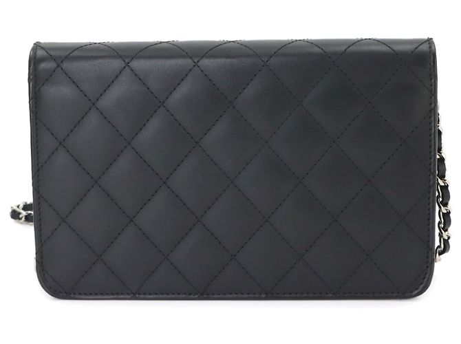 Portafoglio a catena Chanel Cambon Line Nero - vista 3