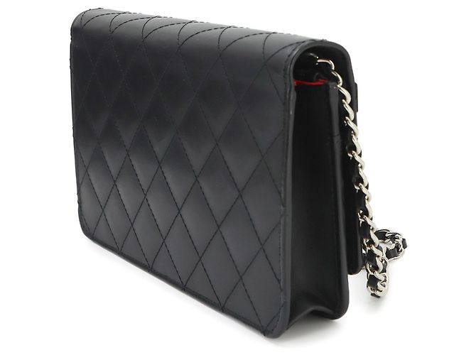 Portafoglio a catena Chanel Cambon Line Nero - vista 4